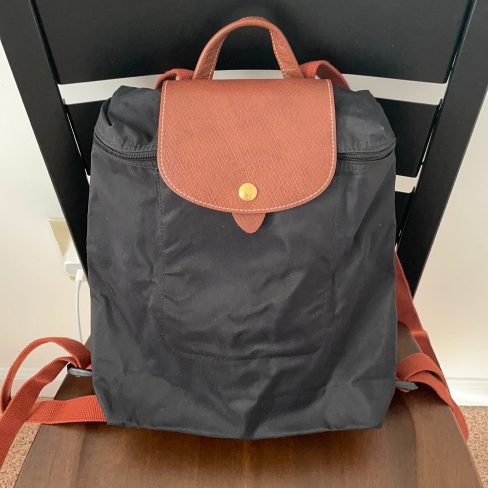 Longchamp Backpack- New without tags.